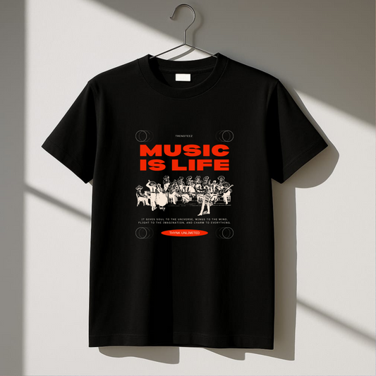 Music Is Life - Black Edition